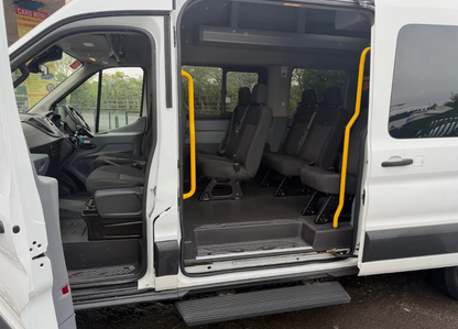 2018 FORD TRANSIT 460 ECONETIC TECH 2.2 DIESEL MANUAL MINIBUS IN WHITE