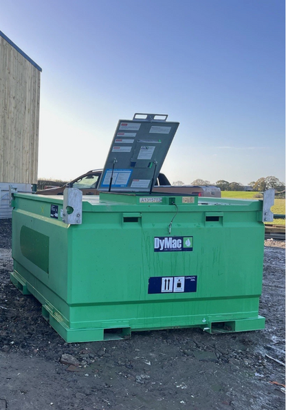 UNUSED DYMAC ADBLUE TANK – 3000 LITRES – BUNDED