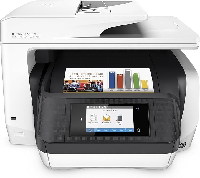HP OFFICEJET PRO 8720 ALL-IN-ONE WIRELESS INKJET PRINTER