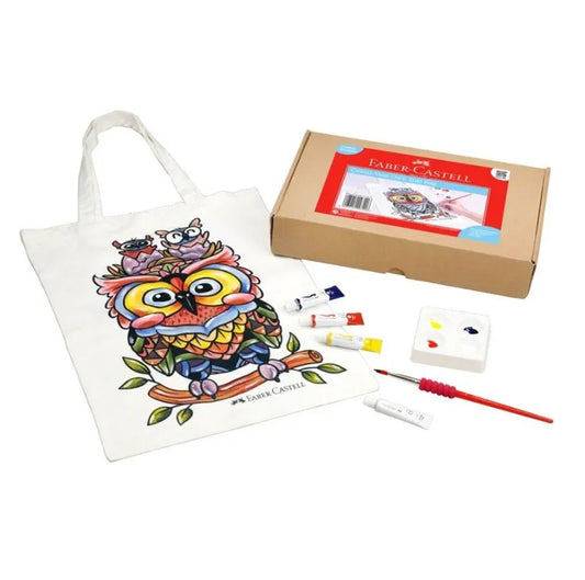 48 X NEW FABER CASTELL COLOUR YOUR OWN TOTE BAG