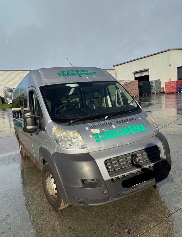 2013 FIAT DUCATO 40 MAXI XLWB MULTIJET 2.3 DIESEL MANUAL MINIBUS GREY