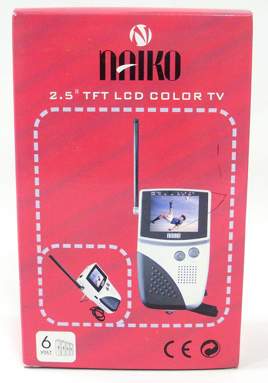 30 X 2.5' TFT LCD COLOUR TV -NAIKO