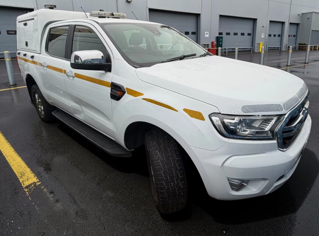 **(ONLY 90K MILEAGE)** 2020 FORD RANGER XLT ECOBLUE 4X4 2.0 DIESEL MANUAL PICK UP WHITE