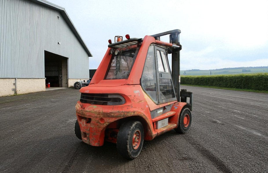 LINDE H70D DIESEL FORKLIFT – 6.5 TON LIFT – FULL CAB