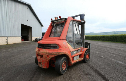 LINDE H70D DIESEL FORKLIFT – 6.5 TON LIFT – FULL CAB