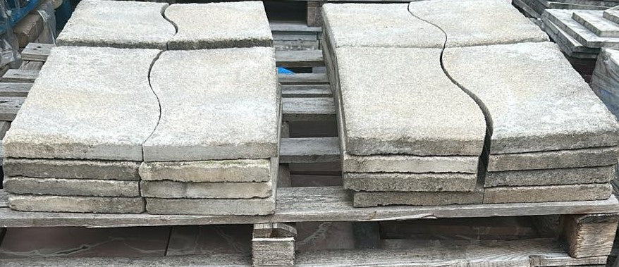 32X WAVY STONE TILES