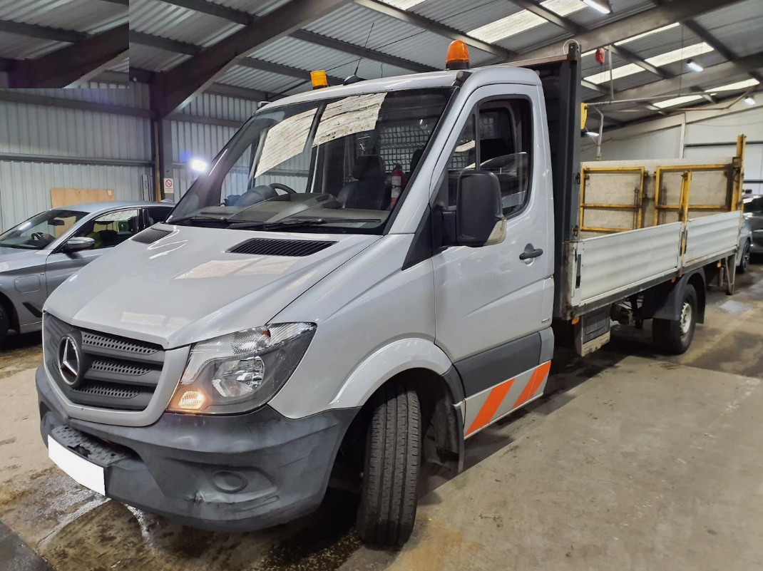 2016 MERCEDES-BENZ SPRINTER 313 CDI EXLWB DROPSIDE (65 REG)