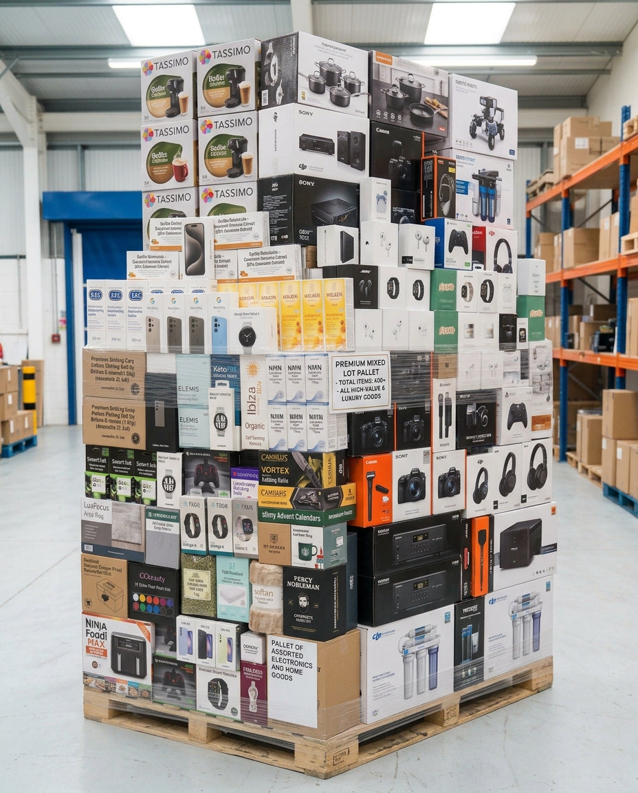 400+ APPLE,SAMSUNG & GOOGLE TECH + SYNBIO, E45, NMN WELLNESS & INK CARTRIDGES–MIXED RETURN LOT