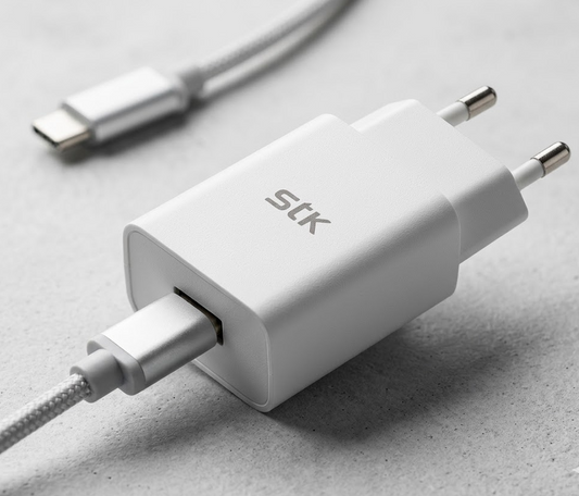 1700 X BRAND NEW USB-A MAINS CHARGER 2 PIN EU, 1A, WHITE, BULK