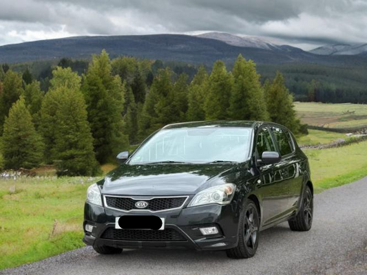 2012 KIA CEED 3 CRDI AUTO 1.6 DIESEL BLACK AUTOMATIC >>--NO VAT ON HAMMER--<<