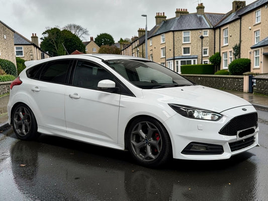 2015 FORD FOCUS ST-3 TURBO 1999CC PETROL MANUAL WHITE HATCHBACK >>--NO VAT ON HAMMER--<<