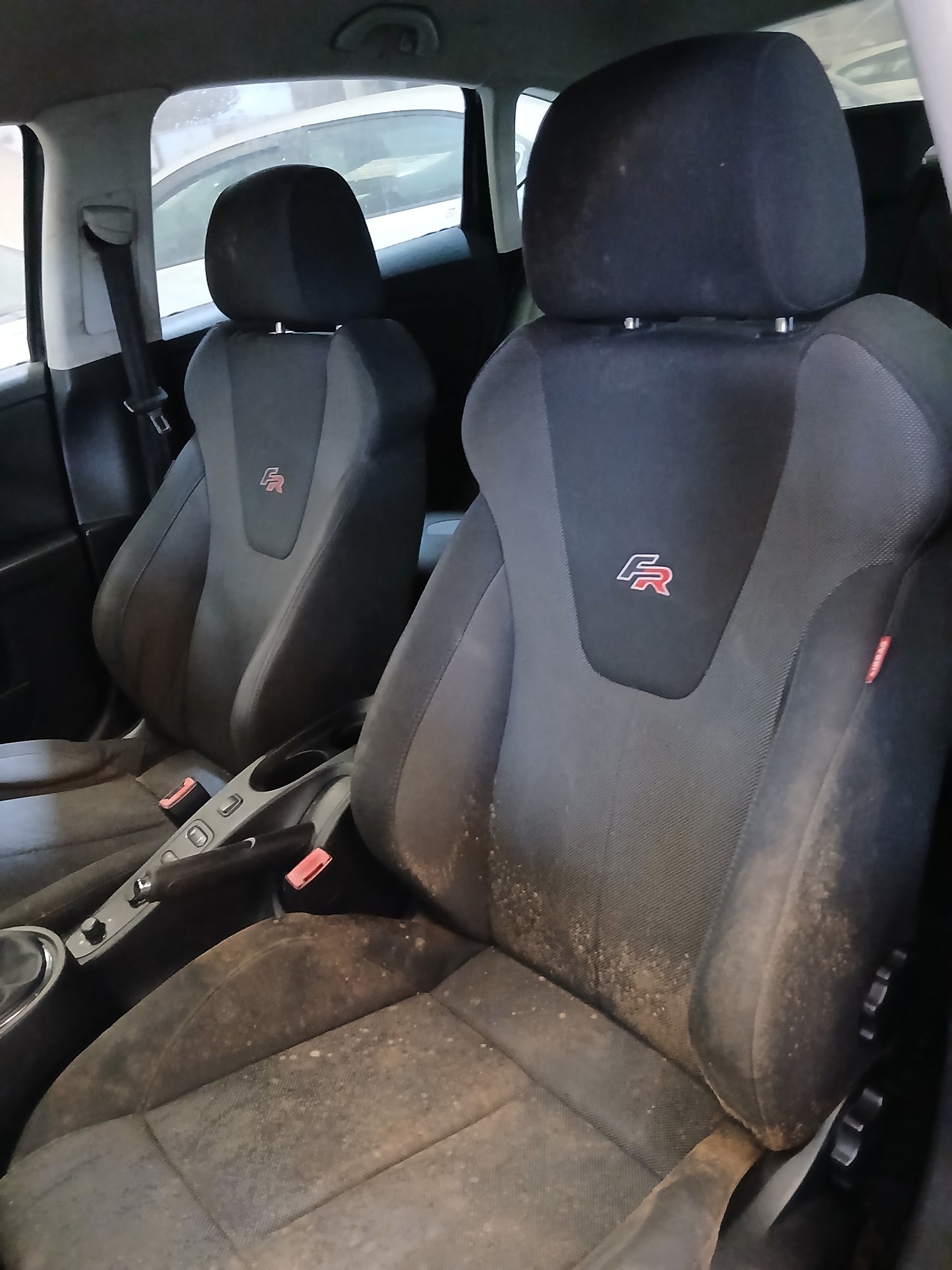 2007 SEAT LEON FR TDI – 2.0 DIESEL – MANUAL – BLACK >>--NO VAT ON HAMMER--<<