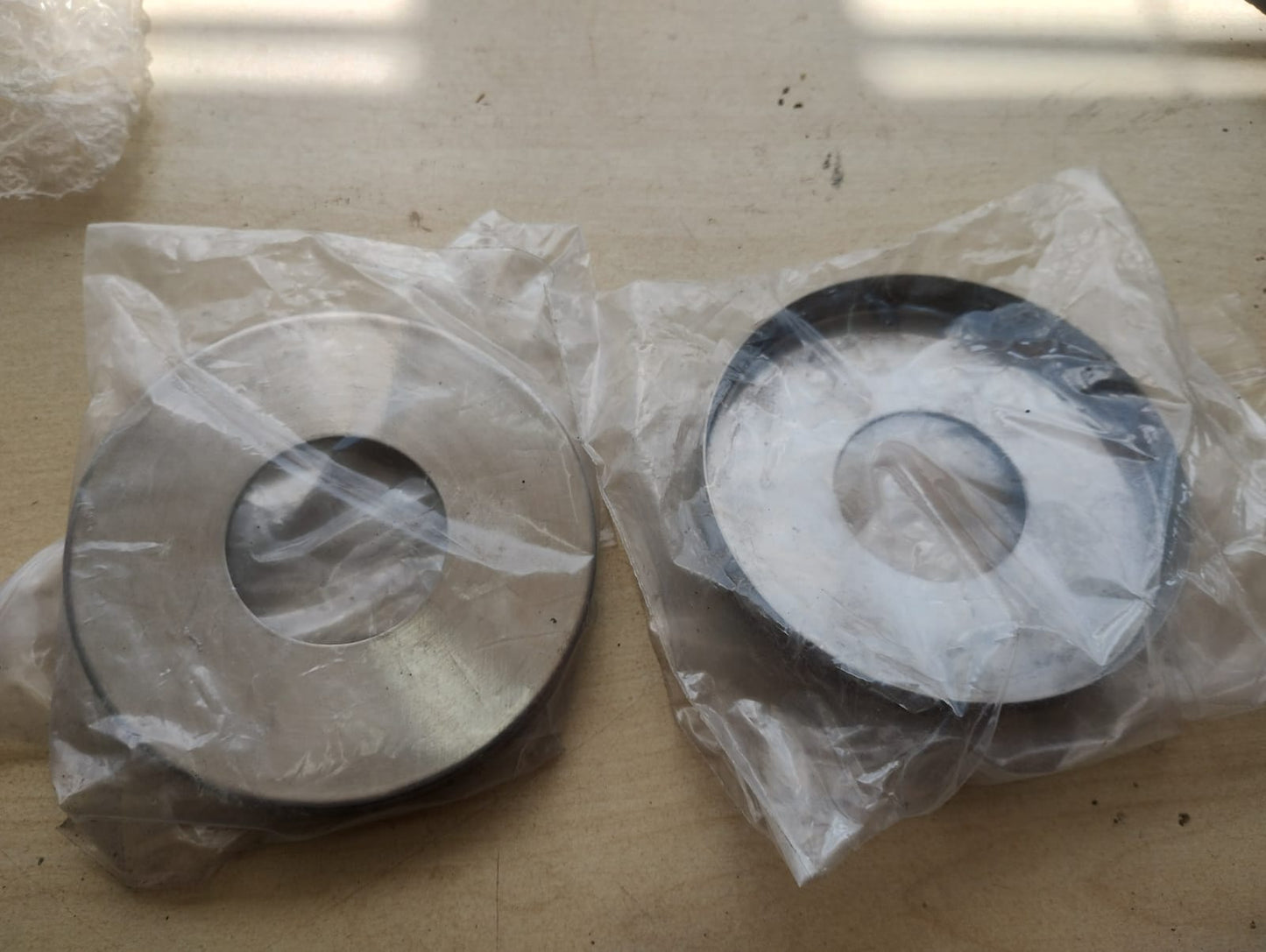 PLASICA - 43MM POOL LADDER CHROME COVERS - 2PSC - NEW