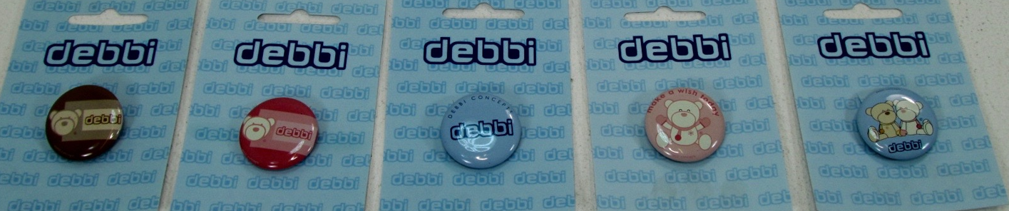 1152 X DEBBIE BADGE-ASSTD