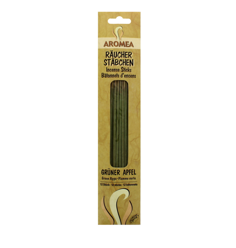 192 X 12 INCENSE STICKS-GREEN APPLE