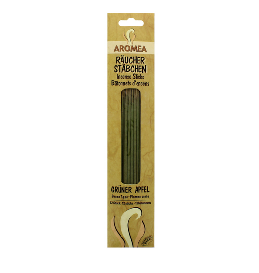 192 X 12 INCENSE STICKS-GREEN APPLE