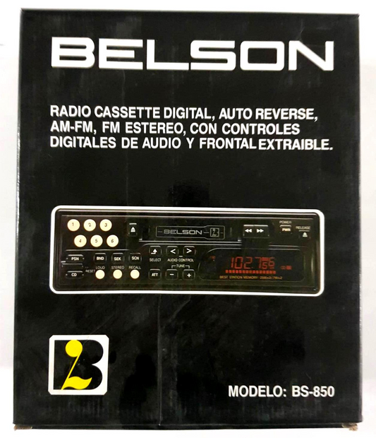 8 X BELSON RADIO CASSETTE DIGITAL