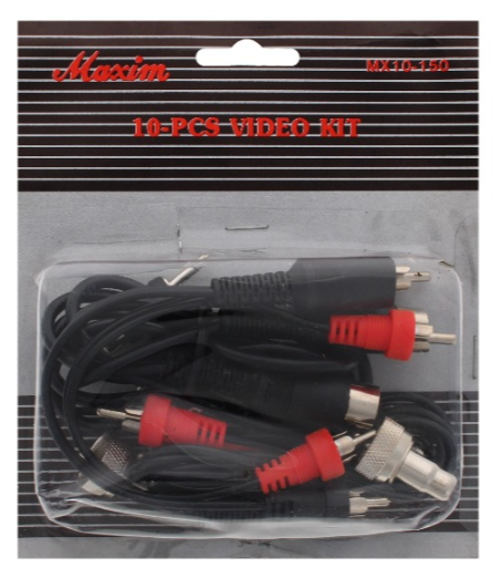 500 X NEW 10 PCS VIDEO KIT