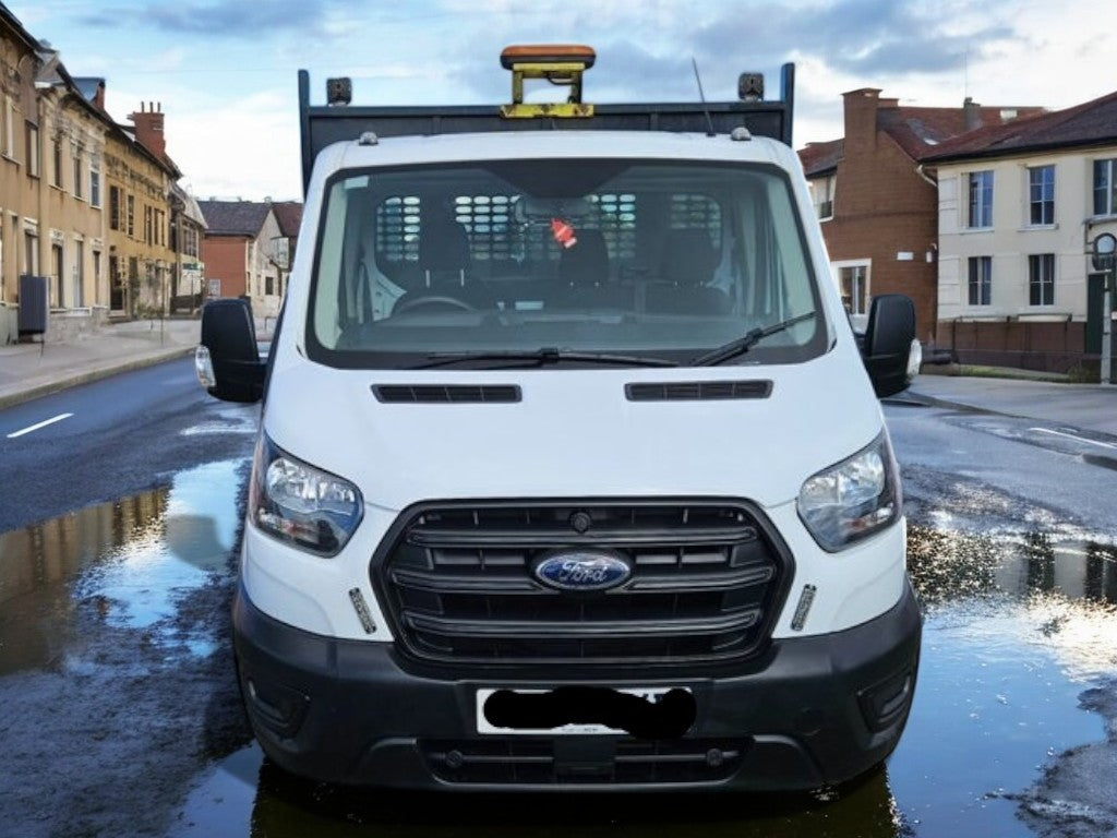 **(ONLY 64K MILEAGE)** 2023 ON 23 PLATE FORD TRANSIT 350 LEADER 130BHP TDCI RWD LWB DROPSIDE PICKUP