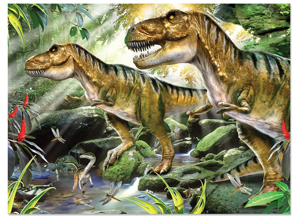 T-REX DOUBLE TROUBLE 3D EFFECT POSTER X 12 UNITS