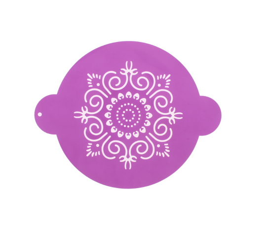 1400 X CAKE DECORATING - FILIGREE CAKE TOP STENCIL