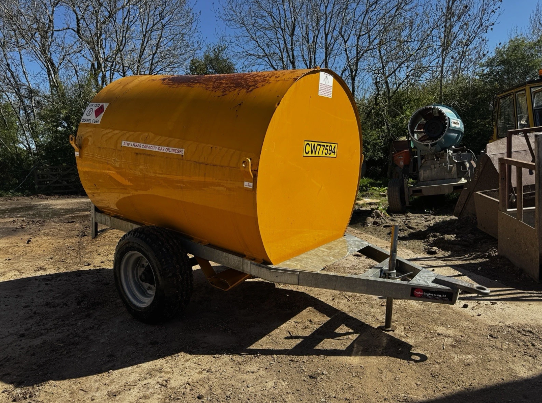2021 TRAILER ENGINEERING 2140 LITRE BUNDED DIESEL BOWSER