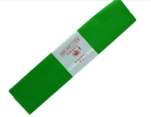 200 X CREPE PAPER LIME GREEN-50X250CM