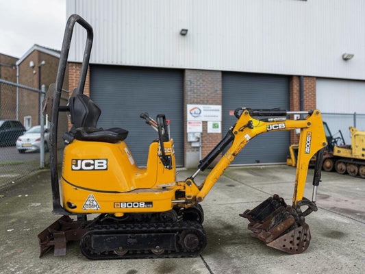 2021 JCB 8008 CTS 1 TON MICRO EXCAVATOR