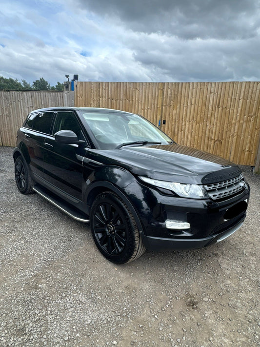 **(ONLY 103K MILEAGE)** 2013 LAND ROVER RANGE ROVER EVOQUE PURE T SD4 2.2 DIESEL MANUAL SUV BLACK