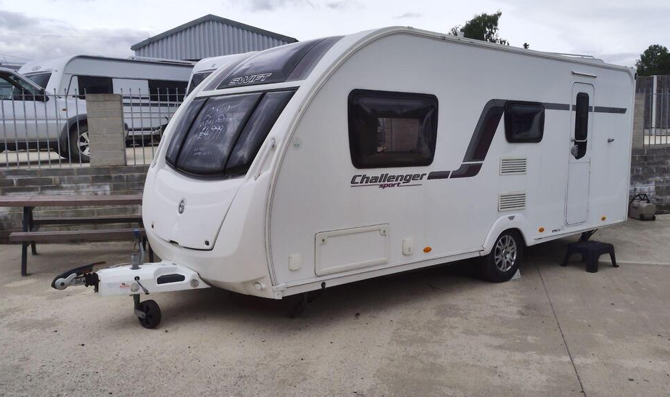 2012 SWIFT CHALLENGER SPORT 524 CARAVAN >>--NO VAT ON HAMMER--<<