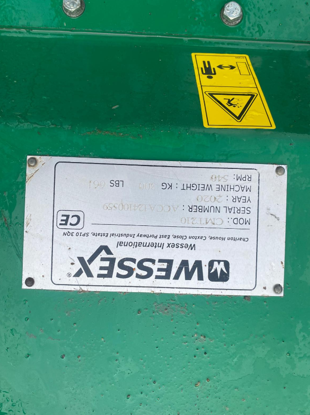2020 WESSEX CMT210 TOPPER