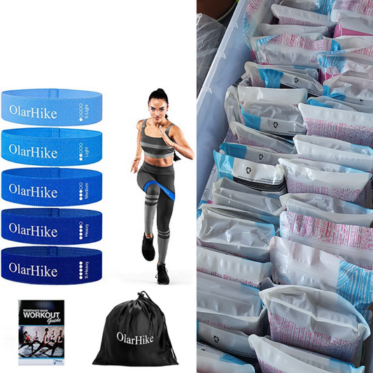 40PCS OLARHIKE RESISTANCE BANDS SETS 5PCS/SET RRP £480