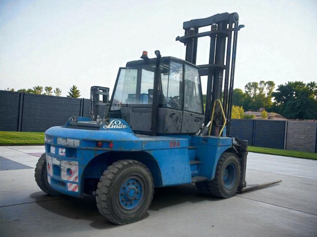 1999 LINDE H120 12T DIESEL FORKLIFT 6100MM LIFT