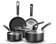 6 X NEW KICHLY 5-PIECE NON-STICK COOKWARE SET | RRP £248.10