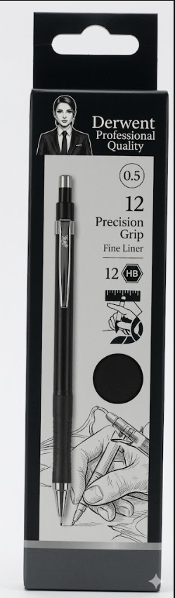 480 X NEW FABER CASTELL GP BLACK MATT B 12 PACK