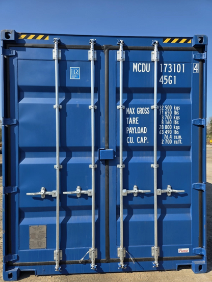 NEW 40FT SHIPPING CONTAINERS – 2025 ONE-TRIP UNITS