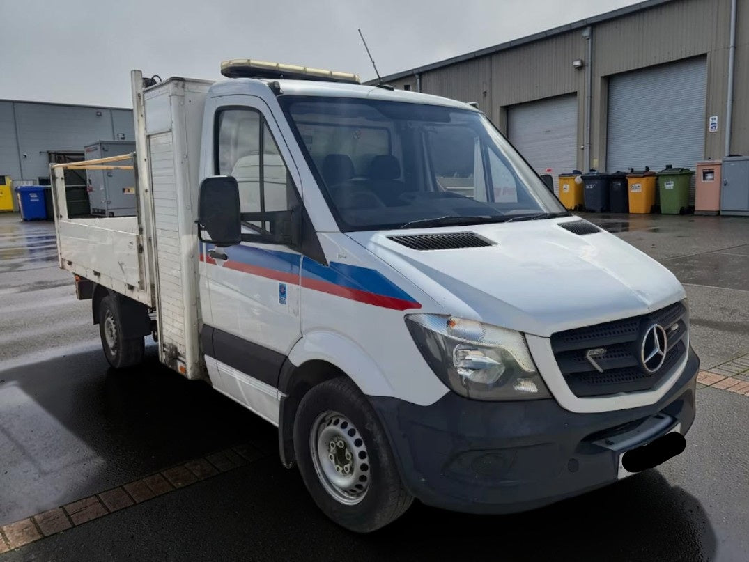 2018 MERCEDES-BENZ SPRINTER 314CDI CHASSIS CAB MANUAL DIESEL WHITE