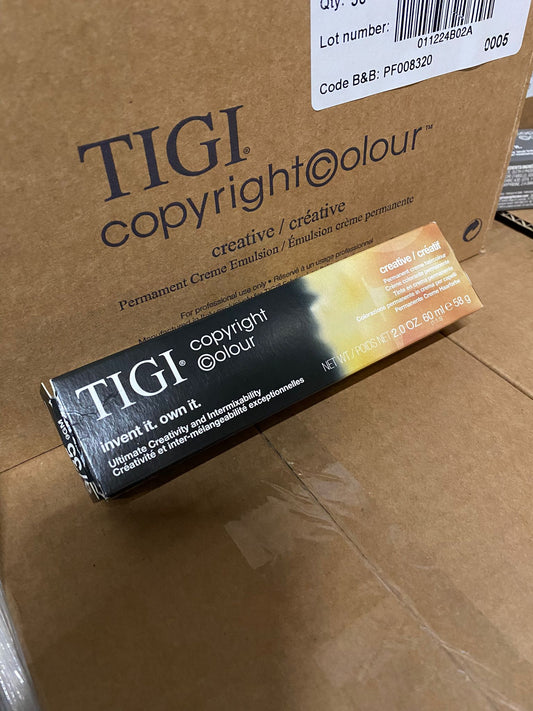 432 X MIX OF SHADES OF TIGI HAIR DYE 60ML, NO EXPIRY - GREAT FOR RESALE