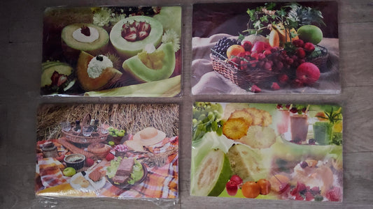 204 PC TABLE PLACEMATS