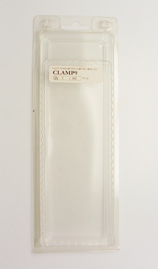 900 X PLASTIC PACKING CLAMSHELL-MODEL N10/2
