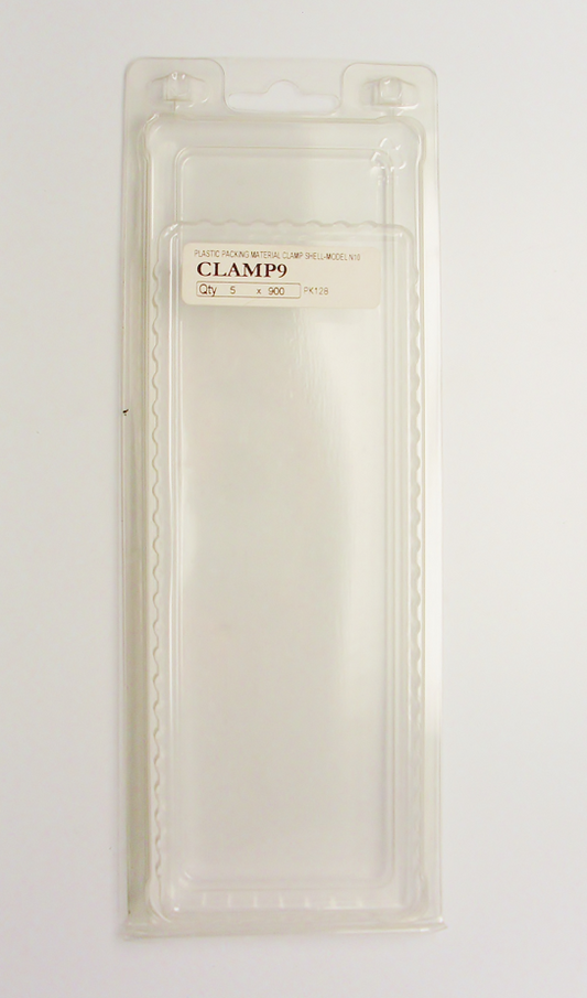 900 X PLASTIC PACKING CLAMSHELL-MODEL N10/2