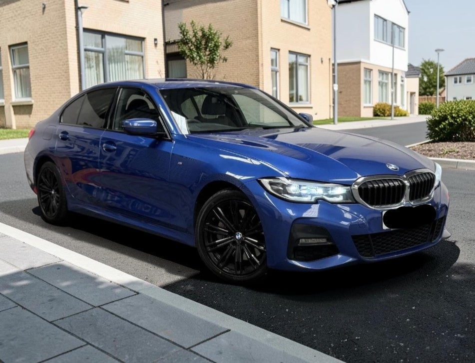 2020 BMW 330E M SPORT AUTO 1998CC HYBRID ELECTRIC BLUE SALOON >>--NO VAT ON HAMMER--<<