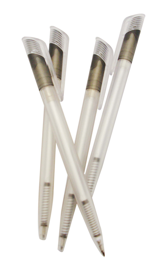 2000 X BALLPEN FROSTY CLEAR