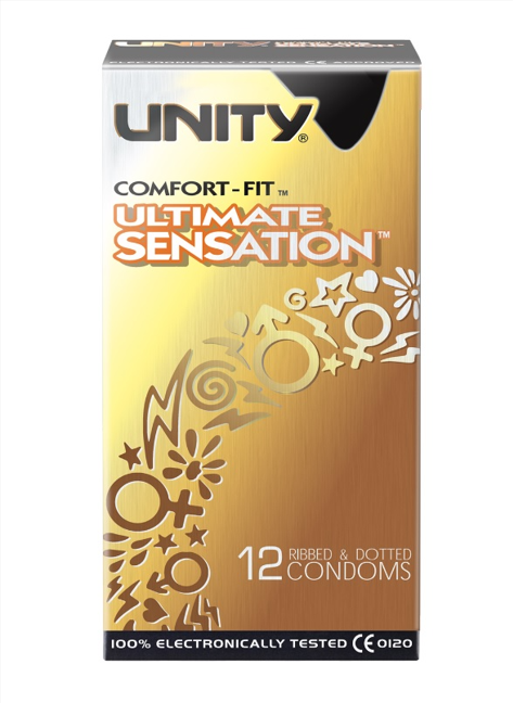 288 X UNITY ULTIMATE SENSATION-12PC CONDOMS-089285