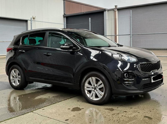 **(ONLY 87K MILEAGE)** 2017 KIA SPORTAGE 2 ISG 1.6 GDI PETROL MANUAL SUV >>--NO VAT ON HAMMER--<<