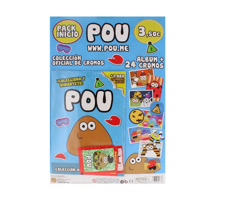 800 X POU STARTER PACK & STICKERS SET