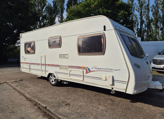 2007 LUNAR CONNOISSEUR FREESTAR EBW 4 BERTH CARAVAN >>--NO VAT ON HAMMER--<<