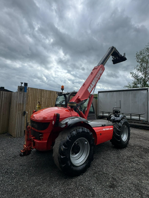 MANISCOPIC MLT627 TURBO TELESCOPIC HANDLER – 2009
