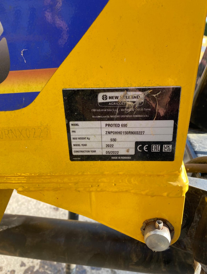 NEW HOLLAND 690 6-ROTOR TEDDER – 2022