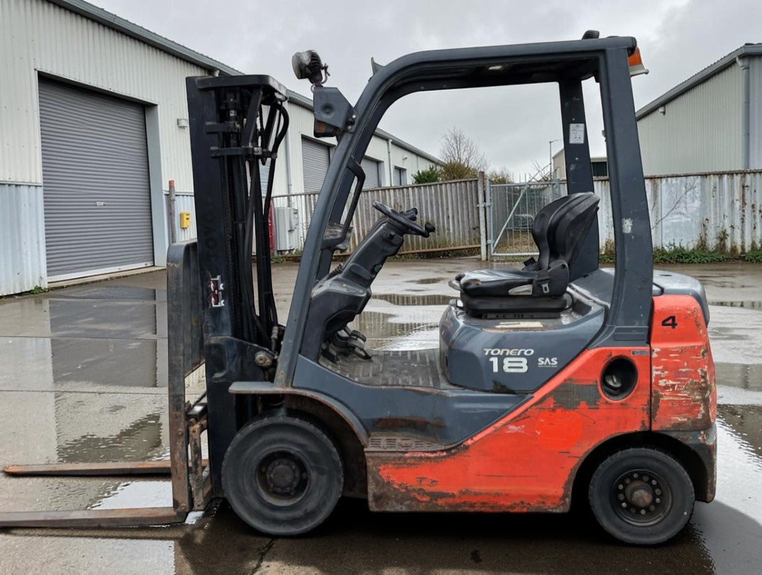 2009 TOYOTA 02-8FDF18 1.8 TON DIESEL FORKLIFT